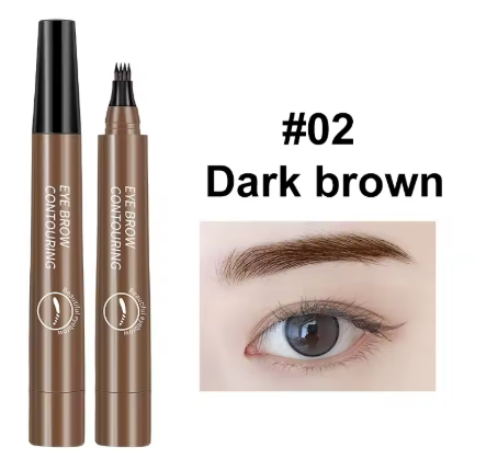 Eyebrow Pen Waterproof Pencil Long Lasting Professional Fine Sketch Liquid Eye Brow Pencil