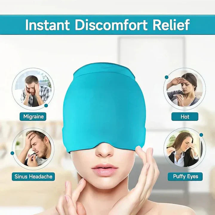 Migraine Relief Gel Cap - Great for Tension, Sinus, Better Sleep & Stress Relief