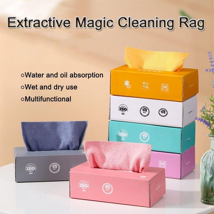 20 pcs Microfiber Cleaning Cloth with Box